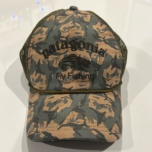 Patagonia Fly Fishing Master Chief Hat - Excellent condition Camo 2012 vintage